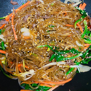 궁중식버섯잡채